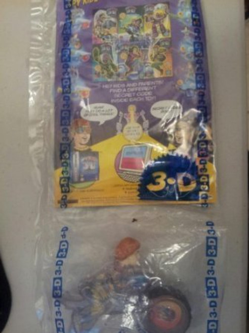 Ruksikhao McDonalds Happy Meal Spy Kids 3-D Juni on Cycle Toy w-3-D Comic and Glasses 2 2003