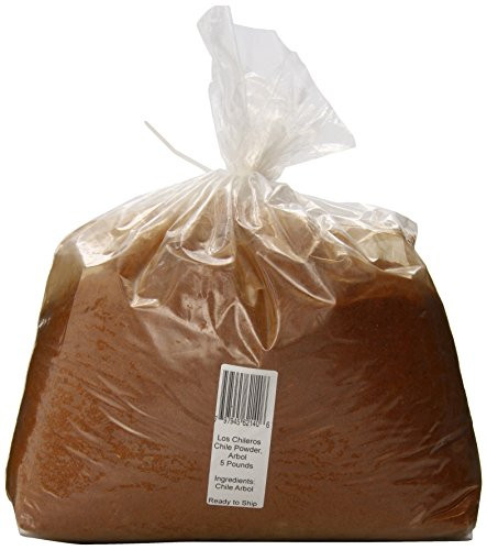 Los Chileros Chile Powder  de Arbol  5 Pound