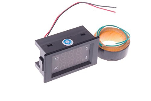 SMAKN Digital Voltmeter Ammeter AC 60-300V 500A Voltage Ampere Multimeter