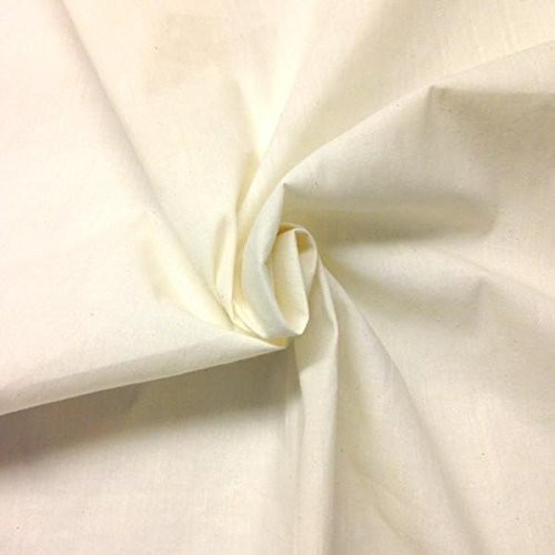 Muslin Fabric Natural 100 Cotton Fabric 60 Wide by The Yard -10 Yard-