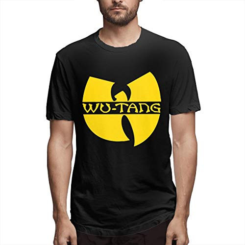 Mens Wu Tang Clan Classic Logo T-Shirt Black