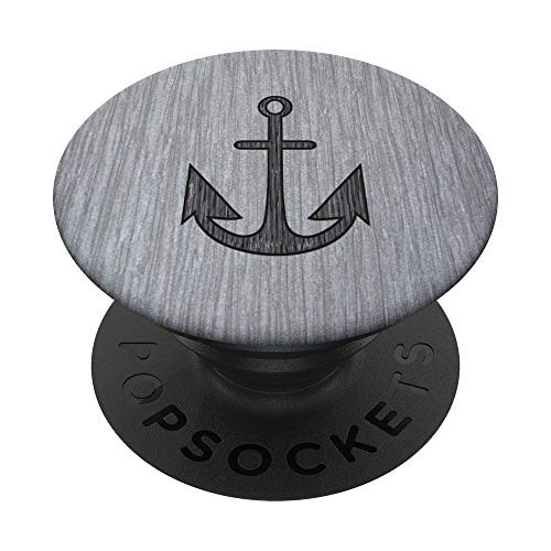 Boat Anchor Ocean Sailor Sailing Nautical Design Gift PopSockets Grip and Stand for Phones and Tablets