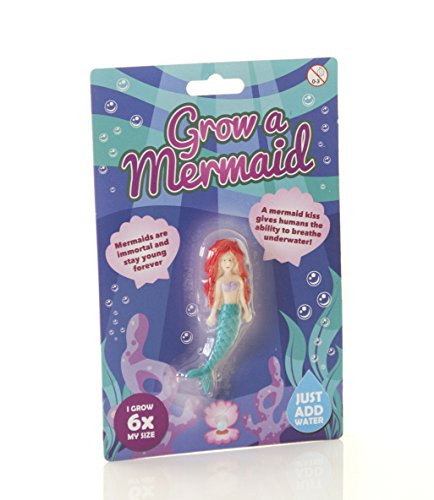Boxer Gifts Grow a Mermaid Toy - Just Add Water - Great Fun for Children - Perfect Kids Stocking Stuffer