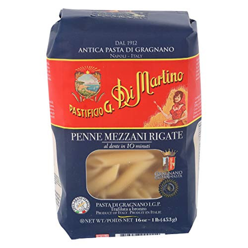 Di Martino  Pasta Penne Mezzani Rigate  16 Ounce