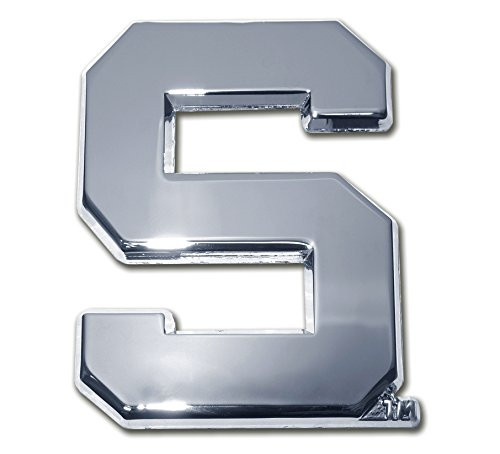 Elektroplate Michigan State University Block S Emblem Warehousesoverstock