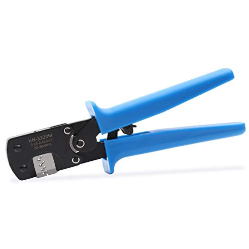 Molex Connector Crimping Tool Knoweasy Pin Crimper and Jst Crimp for D-Sub Molex JST JAE Micro ConnectorS 32-20AWG -0-03-0-52mm²