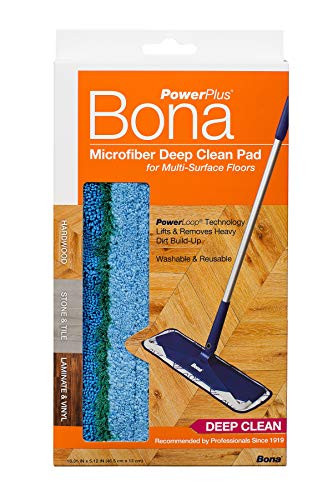 Bona Multi-Surface Floor PowerPlus Microfiber Deep Cleaning Pad