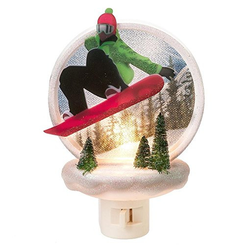 Midwest-CBK Snowboarder Night Light