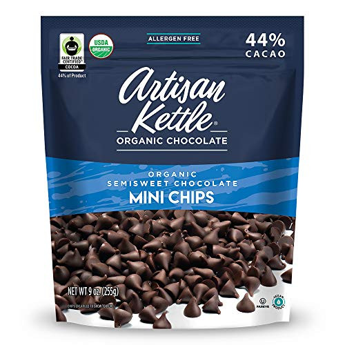 Artisan Kettle Organic Chocolate Semisweet Mini Chips  Semisweet  9 Oz