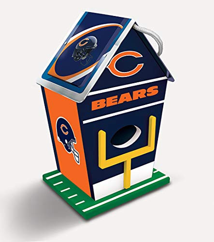 MasterPieces NFL Chicago Bears 8 x 5 Wood Birdhouse