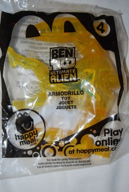 McDonalds 2011 BEN 10 ULTIMATE ALIEN ARMODRILLO 4 McDonalds 2011 BEN 10 ULTIMATE ALIEN ARMODRILLO 4