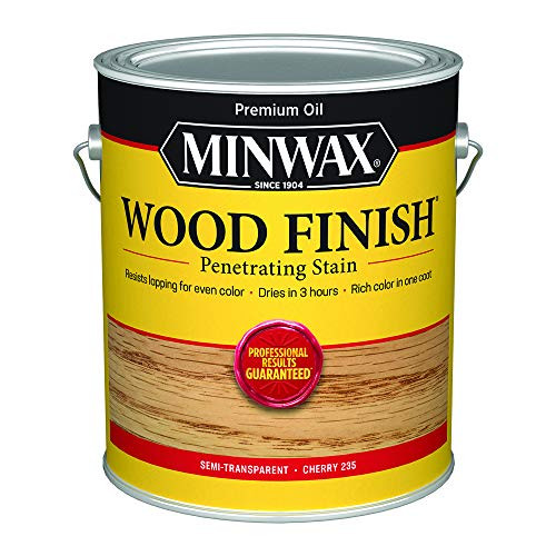 Minwax 710790000 Wood Finish - Penetrates Stains and Seals 250 VOC gallon Cherry Minwax 710790000 Wood Finish - Penetrates Stains and Seals 250 VOC gallon Cherry