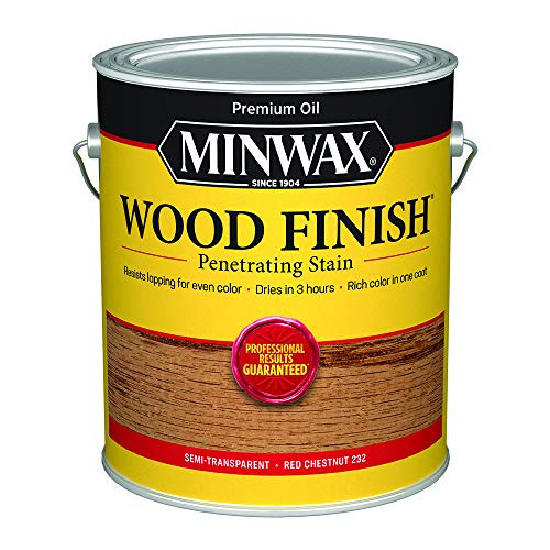 Minwax 710890000 Wood Finish - Penetrates Stains and Seals 250 VOC gallon Red Chestnut Minwax 710890000 Wood Finish - Penetrates Stains and Seals 250 VOC gallon Red Chestnut