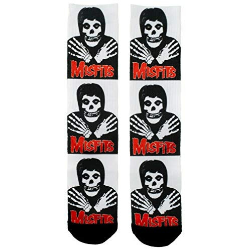 Misfits Fiend Premium Sublimated All Over Print Mens Crew Socks