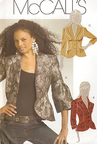 McCalls M5477 Sewing Pattern Misses Lined Jackets Size 14-20