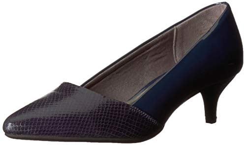 LifeStride Womens Marcy Pump  Navy  9 W US