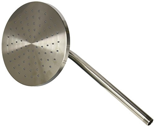 Premier Faucet 3558096 Single Function Round Raincan Showerhead with Stainless Steel Arm and Flange  8
