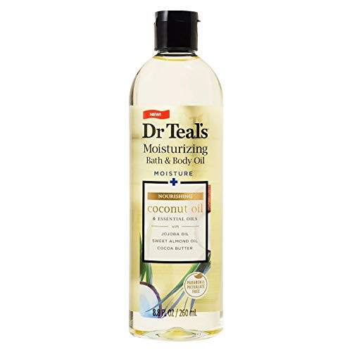 Dr Teals Coconut Bath Oil and Essential Oils 8-8 Fluid Ounce Dr Teals Coconut Bath Oil and Essential Oils 8-8 Fluid Ounce