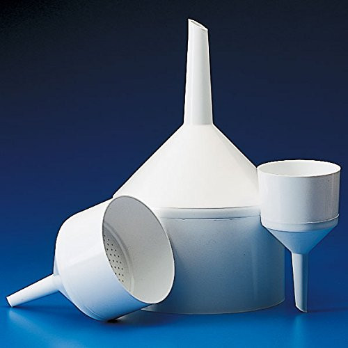 Globe Scientific 600441 Polypropylene Buchner Funnel  90mm Filter Diameter