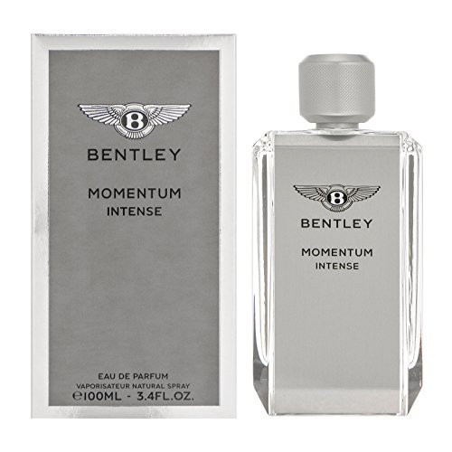 Bentley Momemtum Intense Eau De Parfum Spray For Men  3-4 Ounce  Ash