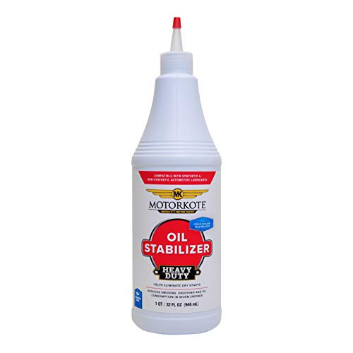 Motorkote Heavy Duty Oil Stabilizer  Engine Oil Additive  Low Viscosity MK-50960 32 fl- oz  1 Pack