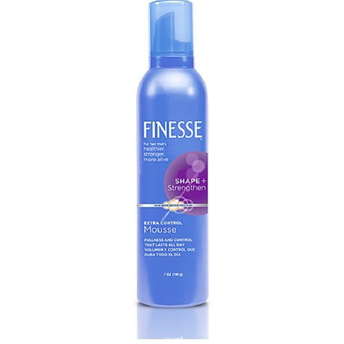 Finesse Shape - Strenghten Extra Control Mousse  7 Oz