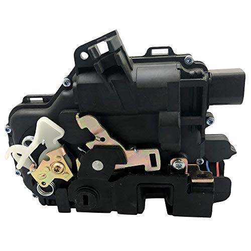 MYSMOT Door Latch and Lock Actuator Rear Right Passenger Side Fits Volkswagen VW 98-10 Beetle 99-06 Golf 06-09 GTI 99-10 Jetta 00-05 Passat 06-09 Rabbit