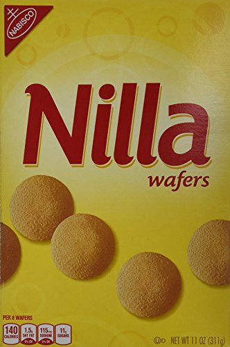 Nabisco Nilla Wafers  11-Ounce -Pack of 4-