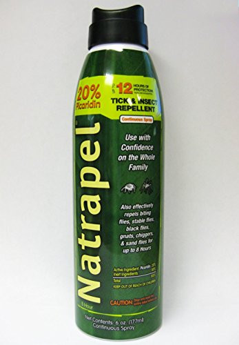 Natrapel 8 Hour Insect Repellent Spray 6 oz -Pack of 4-