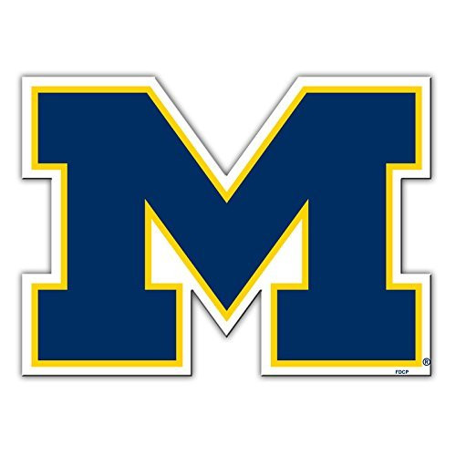 Michigan Wolverines Car Magnet Decal -12 -inch-