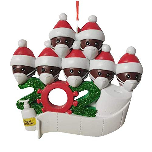 Christmas Ornaments 2020 Quarantine Survivor Family Ornaments Christmas Party DIY Xmas Decoration Gift Personalized 1-20 Family Members Christmas Ornaments 2020 Quarantine Survivor Family Ornaments Christmas Party DIY Xmas Decoration Gift Personalized 1-20 Family Members