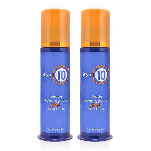 Its a 10 Haircare Miracle Leave-In Potion Plus Keratin 3-4 fl- oz- -Pack of 2- Its a 10 Haircare Miracle Leave-In Potion Plus Keratin 3-4 fl- oz- -Pack of 2-
