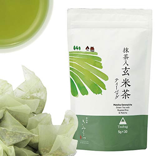 Japanese Tea KIMIKURA - Premium Matcha Genmai Green tea -5g x 30Teabags- from Shizuoka Japan Japanese Tea KIMIKURA - Premium Matcha Genmai Green tea -5g x 30Teabags- from Shizuoka Japan
