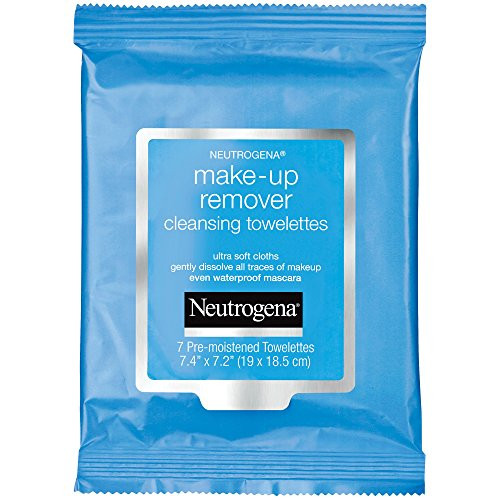 Neutrogena Make-Up Remover Cleansing Towelettes  7 Count -Pack of 12-