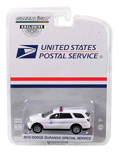 Greenlight 1-64 USPS United States Postal Service Police 2018 Dodge Durango