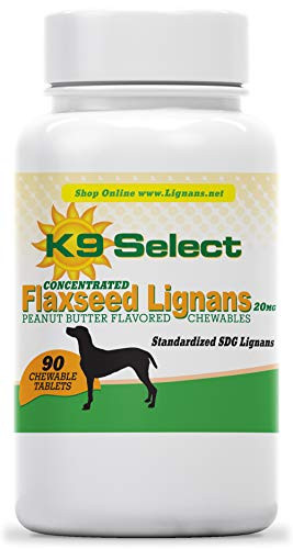 K9 Select SDG Lignans 20 mg Peanut Butter Chewable