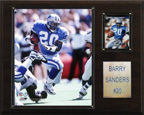 NFL Barry Sanders Detroit Lions Player Plaque NFL Barry Sanders Detroit Lions Player Plaque