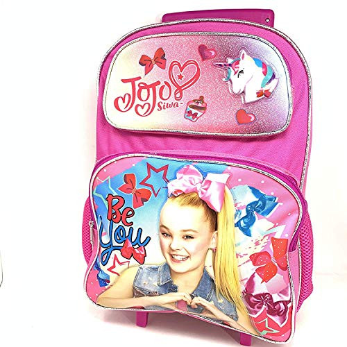Nickelodeon JoJo Siwa 16 Large Rolling Backpack-15826