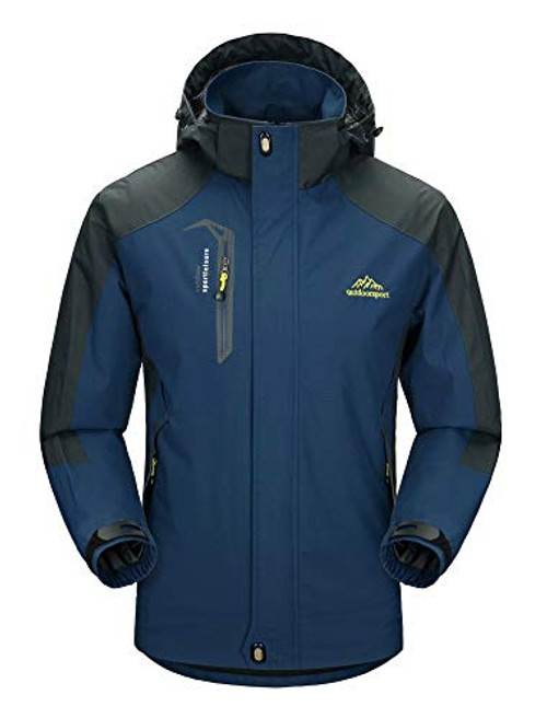 Waterproof Jacket Men Rain Jackets Winter Jackes for Men Snow Jackets Windbreaker Raincoat Hooded Ski Jackets Warm Jackets