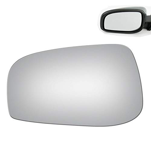 WLLW Mirror Glass Replacement fit for 04-06 Volvo S60 S80 V70 Driver Left Side
