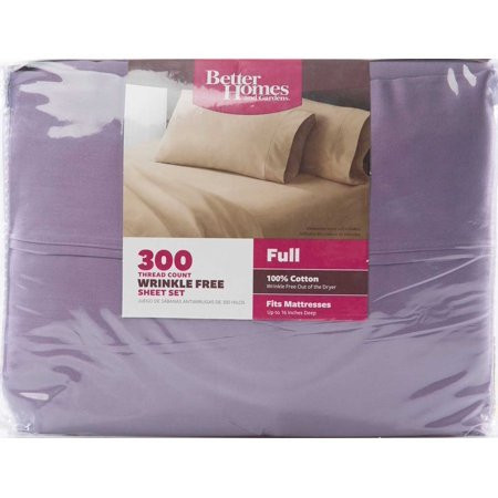 Better Homes and Gardens 300 Thread Count King Sheet Set Collection