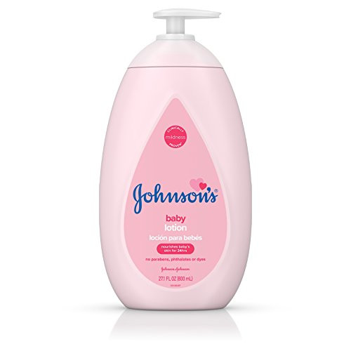 Johnsons Moisturizing Baby Lotion with Coconut Oil  Hypoallergenic and Dermatologist-Tested  27-1 fl- oz