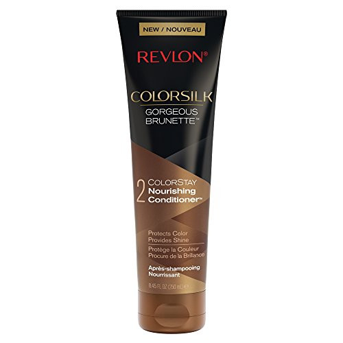 Revlon ColorSilk Care Conditioner  Brown  8-45 Fluid Ounce