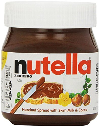 Nutella Hazelnut Spread 13 oz -Pack of 2-