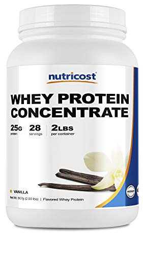 Nutricost Whey Protein Concentrate -Vanilla- 2LBS
