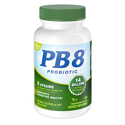 Nutrition Now PB 8 Probiotic Acidophilus For Life* Vegetarian Dietary Supplement for Men and Women  120 Count