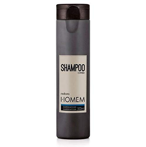 Linha Homem Natura - Shampoo Anticaspa Copaiba 300 Ml - -Natura Men Collection - Copaiba Anti Dandruff Shampoo 10-14 Fl Oz-