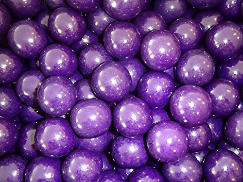 Oak Leaf Purple Grape Gumballs 1 Diameter -5 Pound-