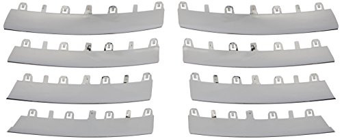 Sherman Replacement Part Compatible with Volkswagen Jetta Grille Molding Set -Partslink Number VW1211100-