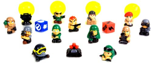 Squinkies Blip Boys Bubble Series 6 - Commando Force (16 Piece)